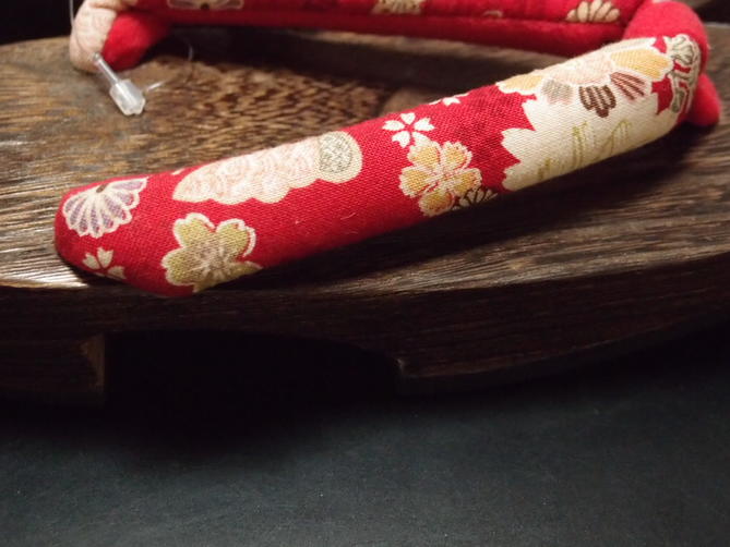 【子供用下駄】女児用下駄 ゲタ 祭用履物 祭り用靴 雪駄 サンダル 草履 18cm(17~18cm用) 送料別途 あす楽【新品】