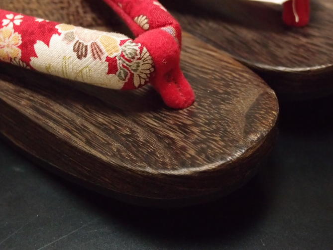 【子供用下駄】女児用下駄 ゲタ 祭用履物 祭り用靴 雪駄 サンダル 草履 18cm(17~18cm用) 送料別途 あす楽【新品】