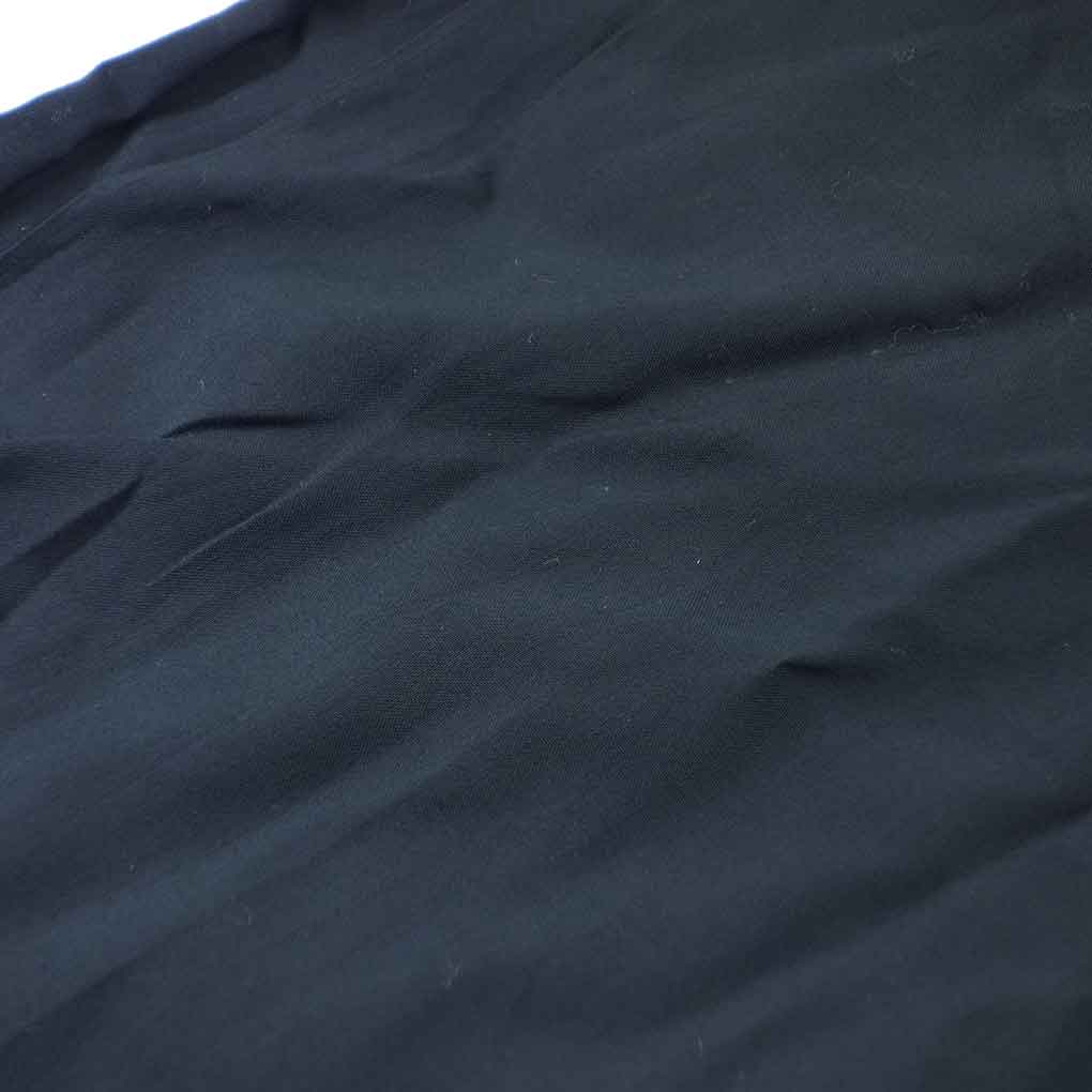 兵児帯 リサイクル帯 帯幅35cm 長さ270cm メンズ 無地 正絹(シルク)ブラック やや難 リメイク リユース【ランクB】