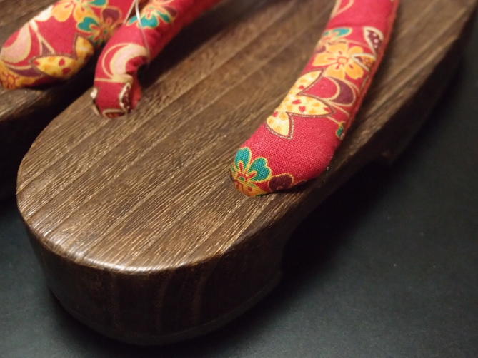 【子供用下駄】女児用下駄 ゲタ 祭用履物 祭り用靴 雪駄 サンダル 草履 18cm（17～18cm用） 送料別途 あす楽【新品】