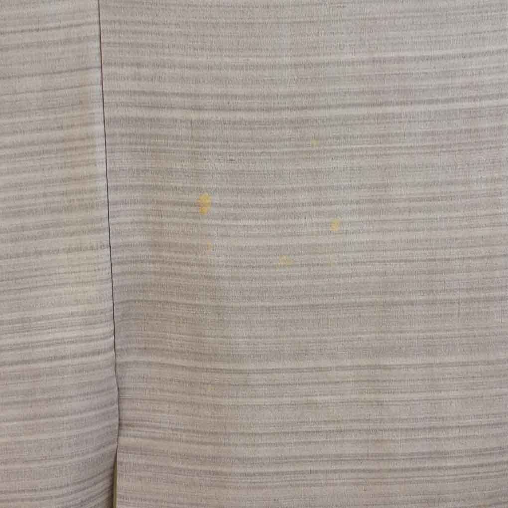 羽織 リサイクル着物 羽織丈78cm 裄62cm 袖丈47cm 袖幅31cm レディース 袷 刺繍 裄Sサイズ 秋冬春用 正絹（シルク）パープル やや難 リメイク リユース【ランクB】