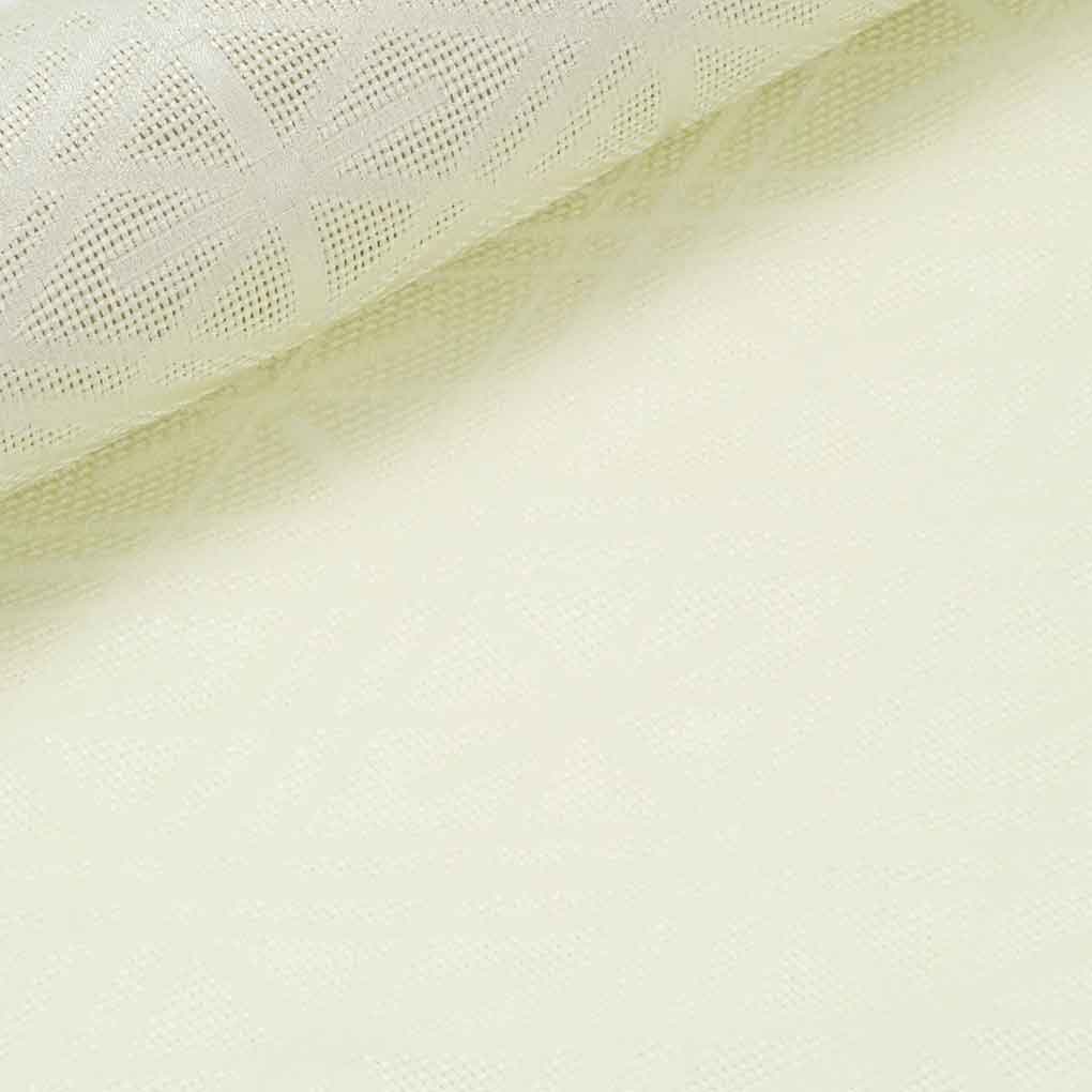 【夏物紋紗・仕立代込み】家庭で洗える正絹夏物長襦袢「ふるるん」・家庭で手洗いできて清潔です。完全フルオーダー仕立て、送料無料でお届けいたします。カジュアルフォーマル兼用でお使い頂けます。【薄黄緑地・業平格子】