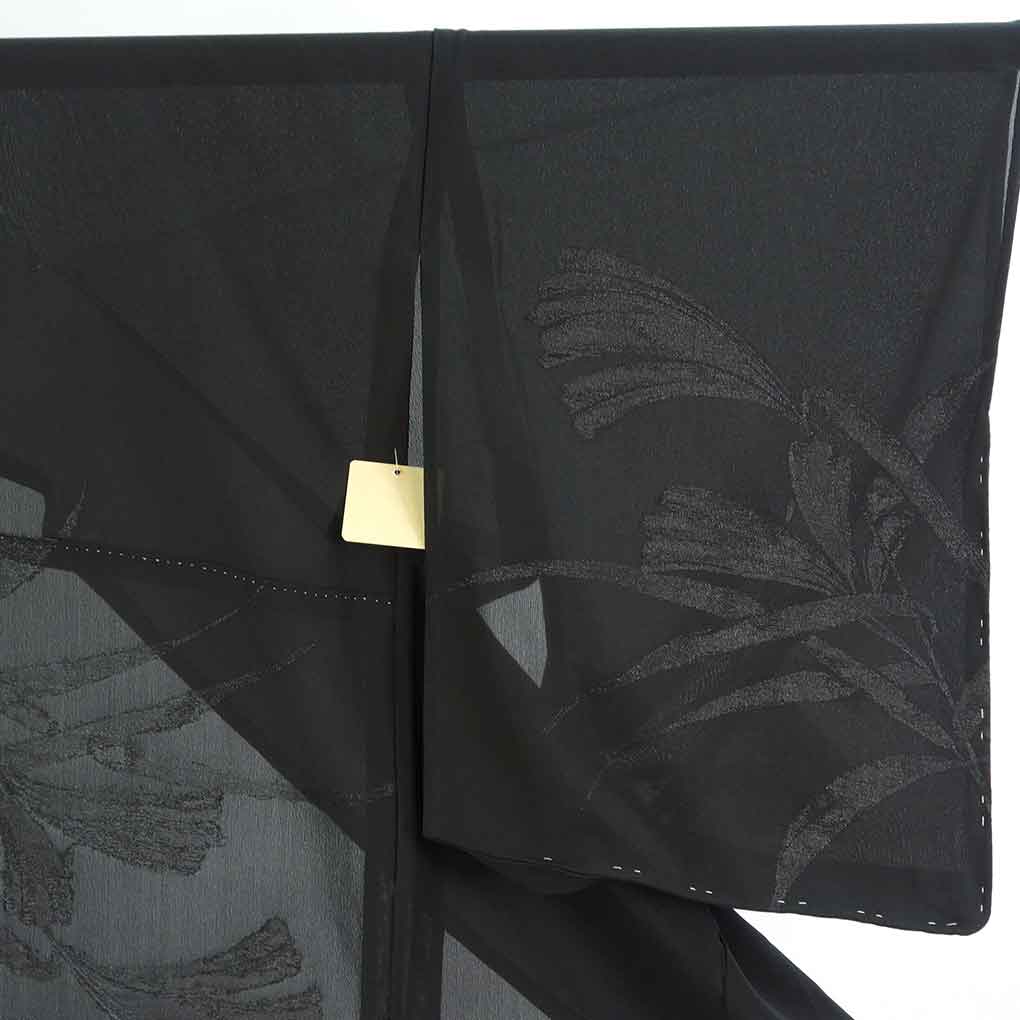 紋紗着物 リサイクル着物 身丈150cm 裄65cm 前幅23.5cm 後幅30cm 袖丈