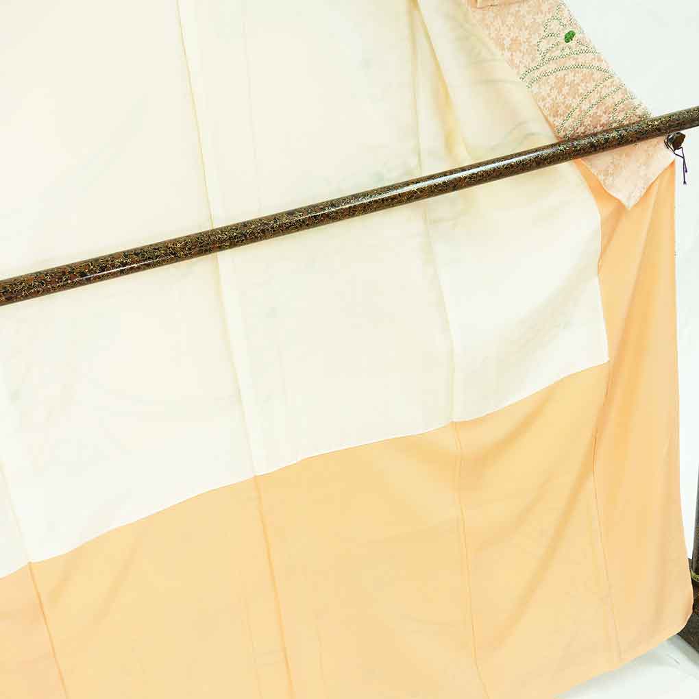 小紋 リサイクル着物 身丈168cm 裄67cm 前幅24cm 後幅30cm 袖丈57cm 袖幅34cm レディース 袷 鹿の子 裄長 裄Lサイズ 秋冬春用 正絹(シルク)ピンク トールサイズ 未使用品 リメイク リユース【ランクS】