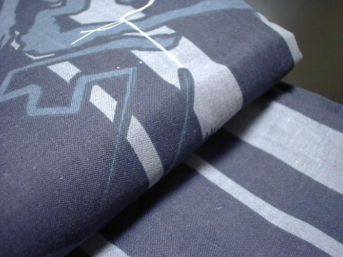 浴衣 紳士用浴衣 ゆかた 木綿着物 Mサイズ【新品】