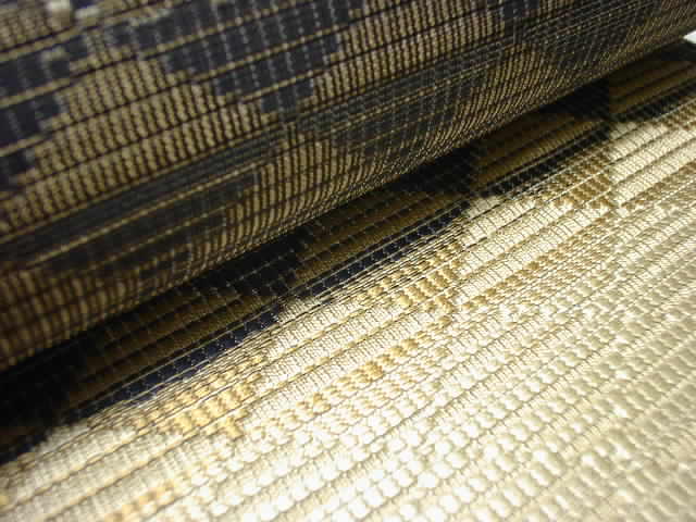 伝統工芸士遠藤龍二作本築博多八寸名古屋帯（袋名古屋帯）【新品】