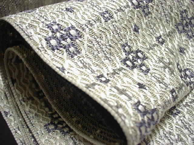 伝統工芸士遠藤龍二作本築博多八寸名古屋帯(袋名古屋帯)【新品】