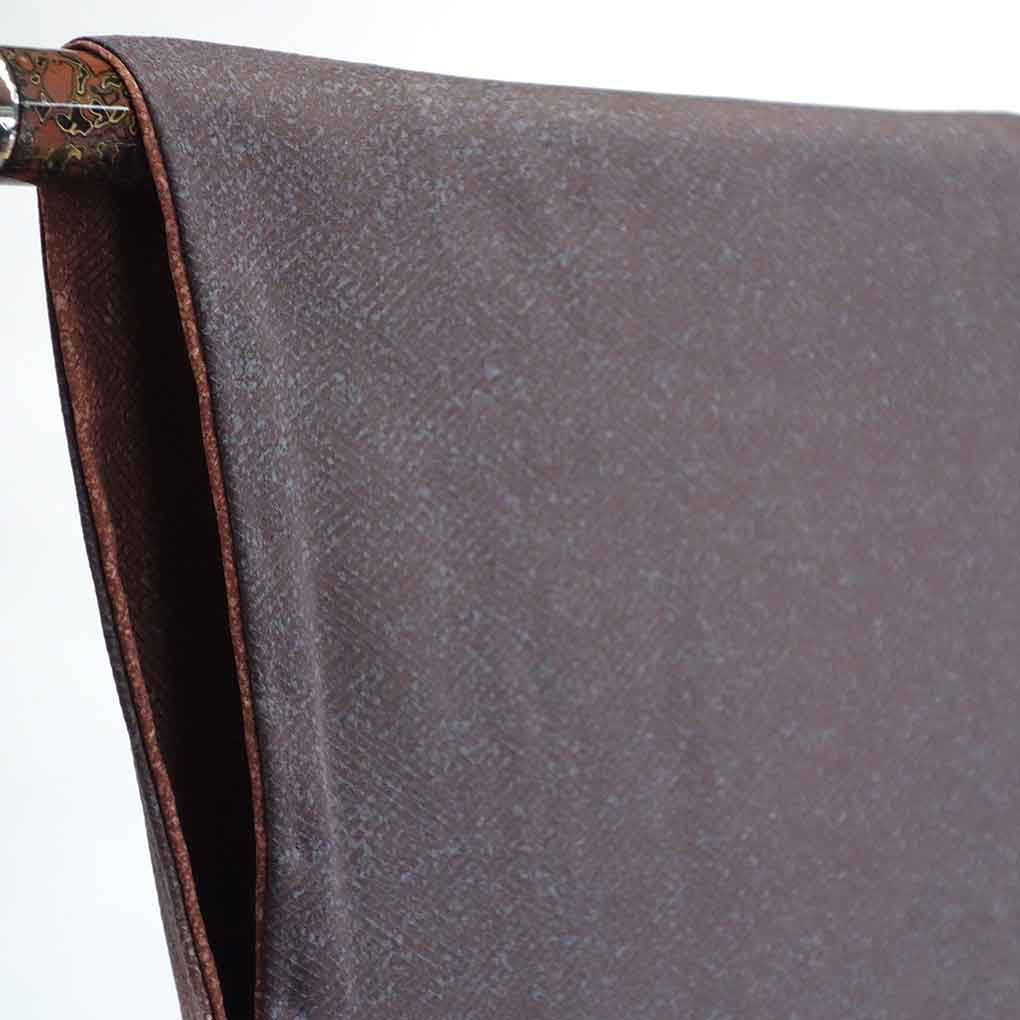 リサイクル 訪問着 紫地 鳥柄 袷 正絹 着物 レディース 秋冬春用 シルク パープル 裄Sサイズ身丈155cm 裄62cm 前幅23cm 後幅29.5cm 袖丈49cm【ランクA】