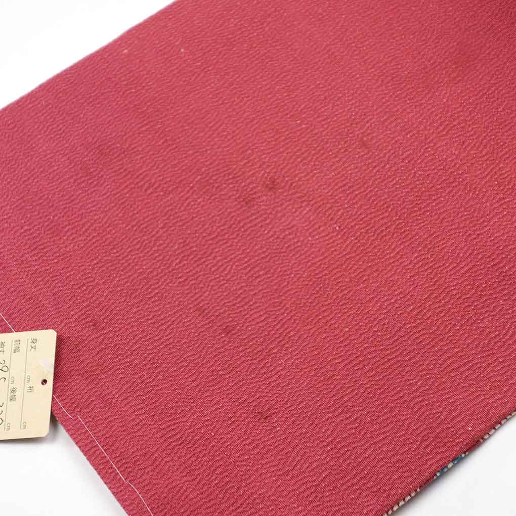 名古屋帯 リサイクル帯 幅29.5cm 長さ337cm レディース 連続模様 秋冬春用 正絹（シルク）ピンク やや難 リメイク リユース【ランクB】