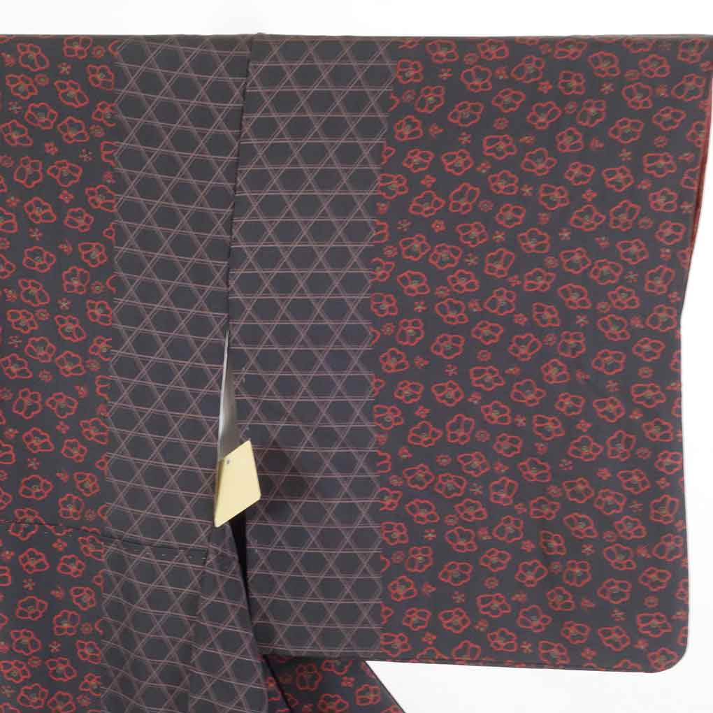 リサイクル 小紋 着物 身丈158cm 裄65cm 前幅25cm 後幅31cm 袖丈47cm  