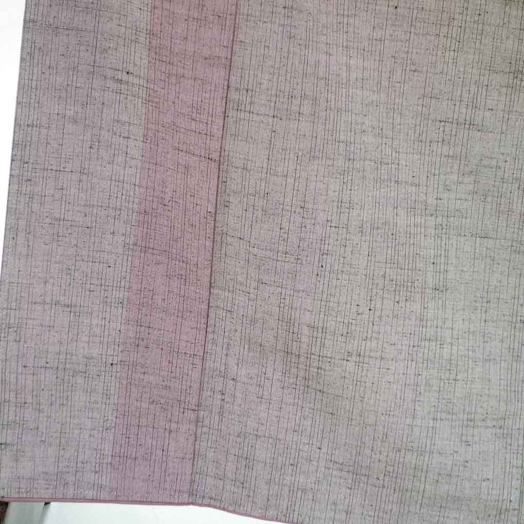 紬 リサイクル着物 身丈166cm 裄67cm 前幅24cm 後幅29cm 袖丈49cm 袖幅34.5cm レディース 袷 縦ぼかし 裄長 裄Lサイズ 秋冬春用 正絹（シルク）グレー トールサイズ 美品 リメイク リユース【ランクA】