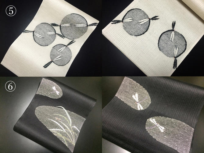 正絹夏物紗フォーマル・カジュアル兼用袋帯（未仕立て品）【新品】