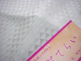 【フォーシーズン着用可能の透かし織り】正絹長襦袢京名水染加賀てらい【新品】