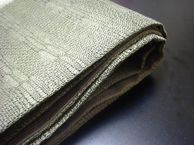 落ち着いた抹茶色カジュアル用袋帯【新品】