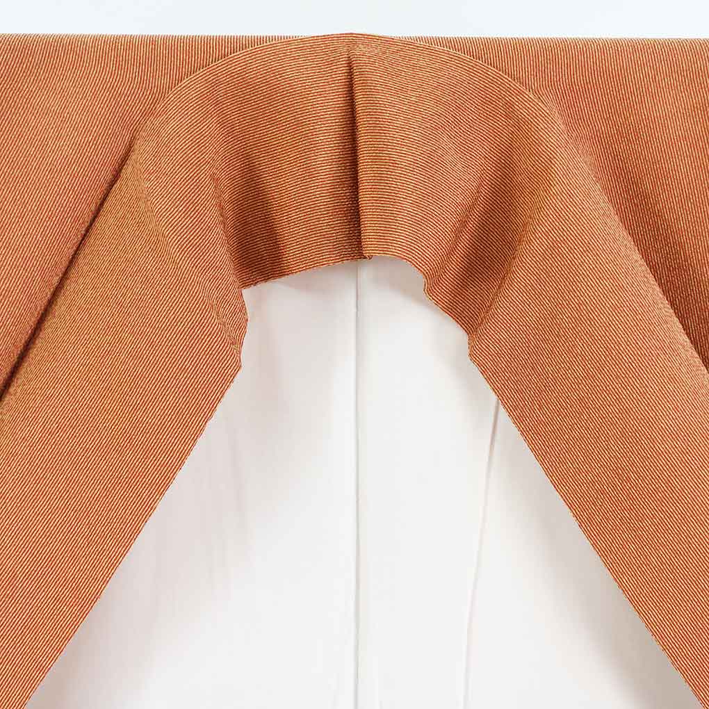 小紋 リサイクル着物 身丈165cm 裄63cm 前幅24.5cm 後幅28.5cm 袖丈49cm 袖幅32cm レディース 袷 万筋 裄Mサイズ 秋冬春用 正絹（シルク）ブラウン トールサイズ 美品 リメイク リユース【ランクA】