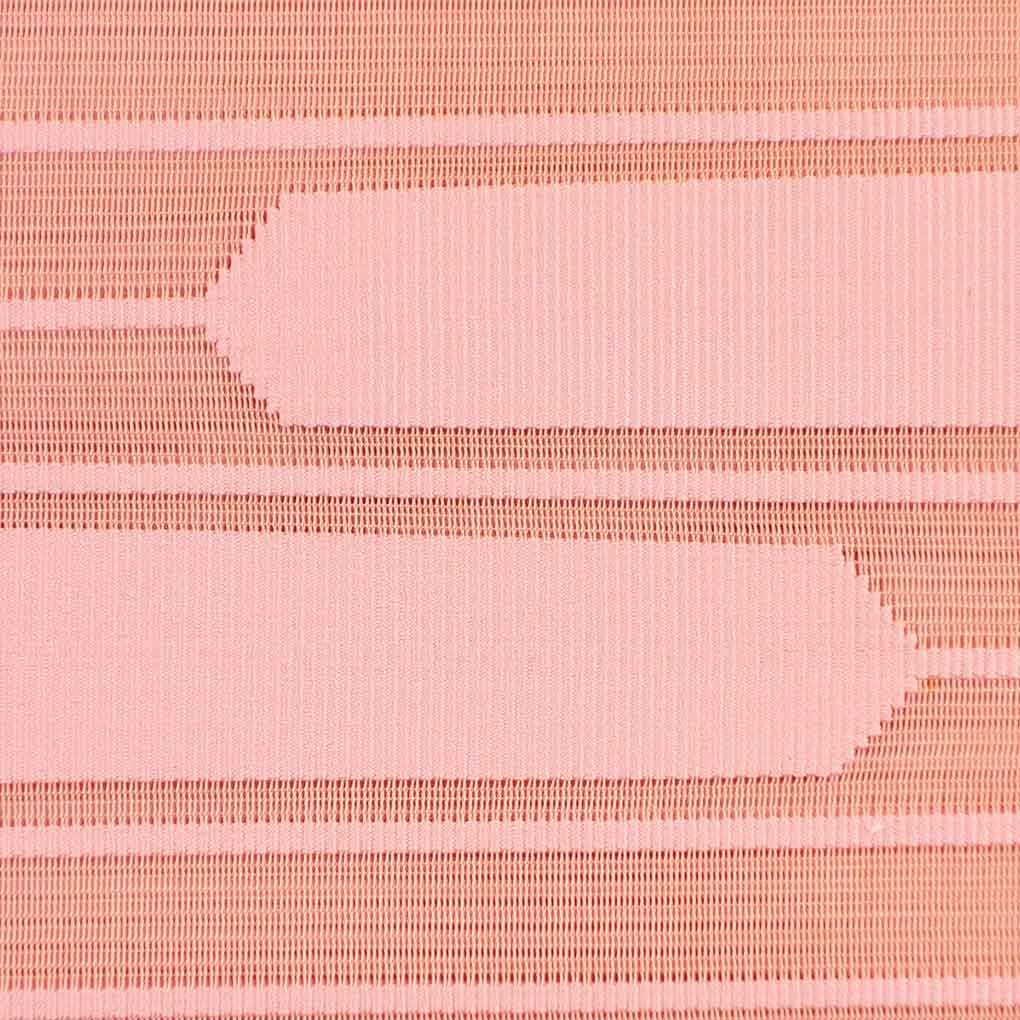 名古屋帯 リサイクル帯 幅31cm 長さ370cm レディース 横段柄 夏用 正絹(シルク)ピンク やや難 リメイク リユース【ランクB】
