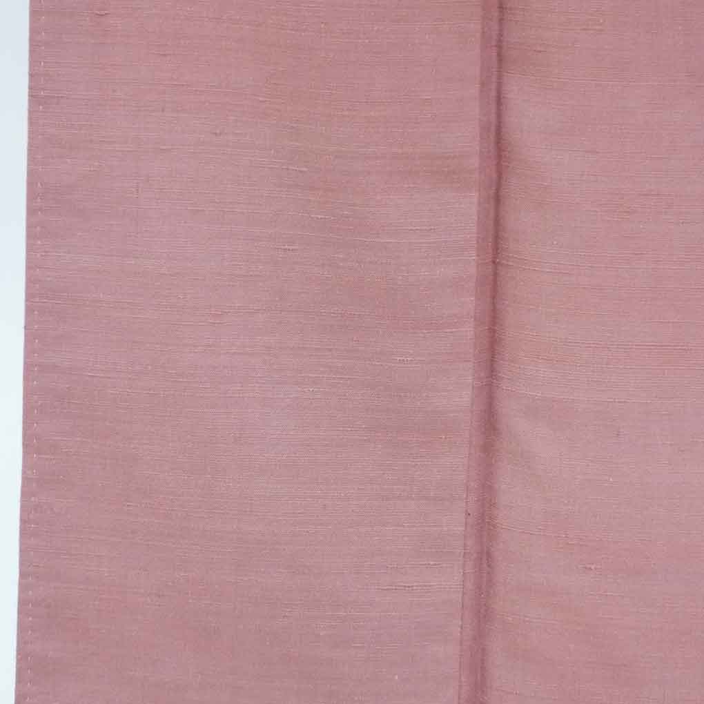 紬 リサイクル着物 身丈164cm 裄64cm 前幅25cm 後幅30cm 袖丈45cm 袖幅33cm レディース 袷 無地 裄Mサイズ 秋冬春用 正絹（シルク）ピンク トールサイズ 美品 リメイク リユース【ランクA】