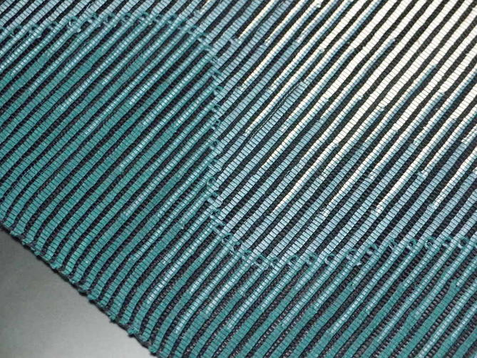 カジュアル用黒地 正絹 夏物八寸名古屋帯 超特急仕立て承ります 八寸名古屋帯正絹博多織 名古屋帯 博多帯 博多織 帯 八寸 黒 モンステラ