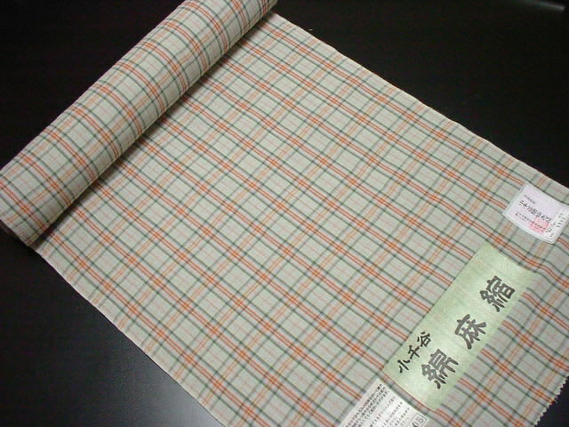 木綿着物 小千谷綿麻 木綿反物 綿着尺 綿織物 麻織物  綿反物 麻反物 普段着 カジュアル 家庭で洗える 洗濯機で洗える着物 木綿着尺 レディース メンズ 婦人物 女物 紳士物 男物  別誂 【新品】