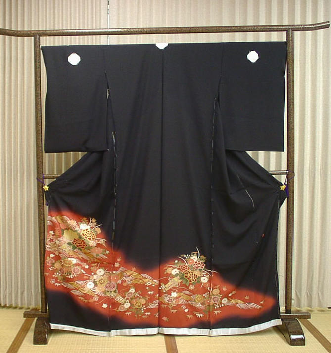 国内手縫い仕立て代込み特選黒留袖【新品】