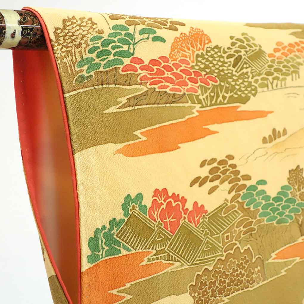 【在庫処分】リサイクル着物 小紋 / 正絹茶色地袷小紋着物 レディース 秋冬春用 シルク100% ブラウン 裄Sサイズ身丈155cm 裄62cm 前幅23cm 後幅28.5cm 袖丈56cm【ランクA】
