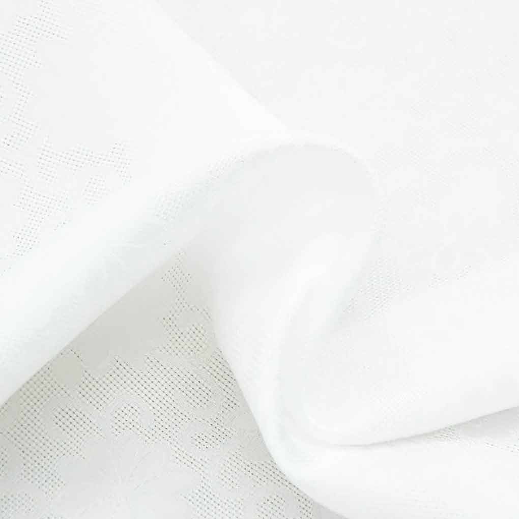 カタログ落ちアウトレット品・家庭で洗える正絹100%夏物紋紗正絹長襦袢「ふるるん」フルオーダーお仕立代込価格【夏物花柄紋紗】【新品】