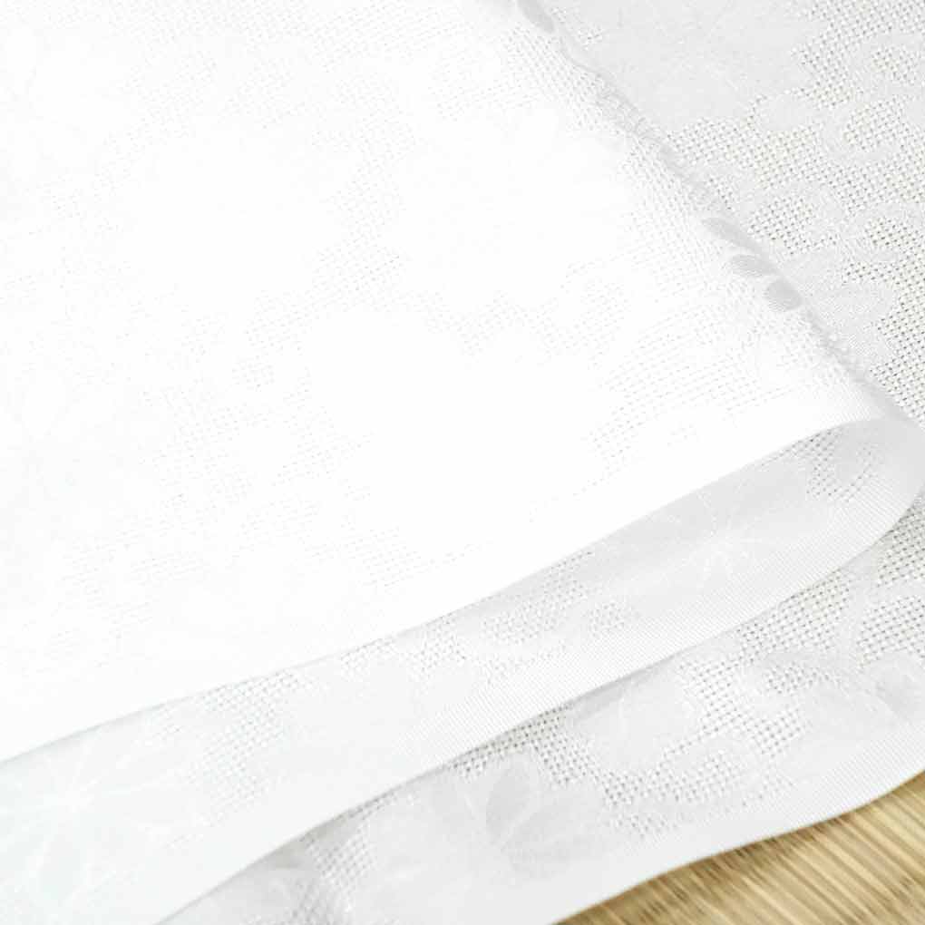 カタログ落ちアウトレット品・家庭で洗える正絹100%夏物紋紗正絹長襦袢「ふるるん」フルオーダーお仕立代込価格【夏物花柄紋紗】【新品】