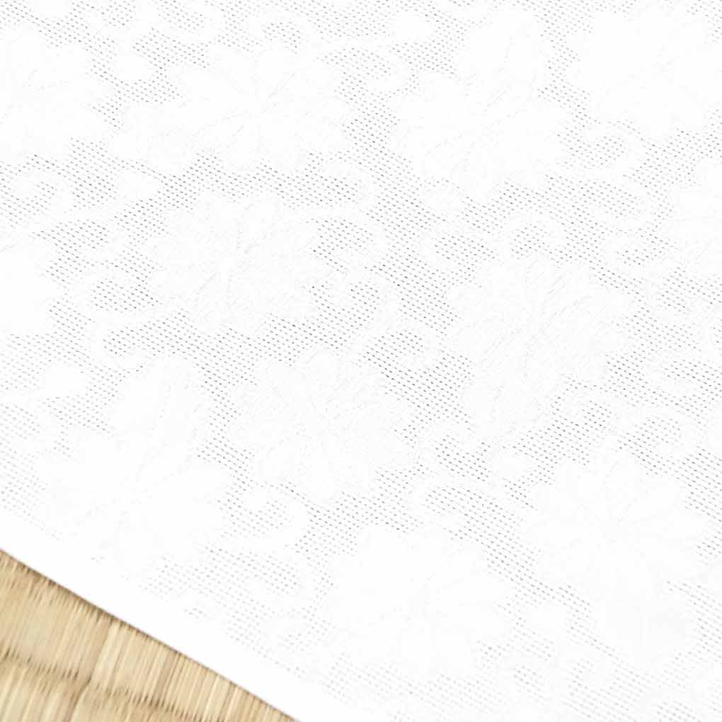 カタログ落ちアウトレット品・家庭で洗える正絹100%夏物紋紗正絹長襦袢「ふるるん」フルオーダーお仕立代込価格【夏物花柄紋紗】【新品】