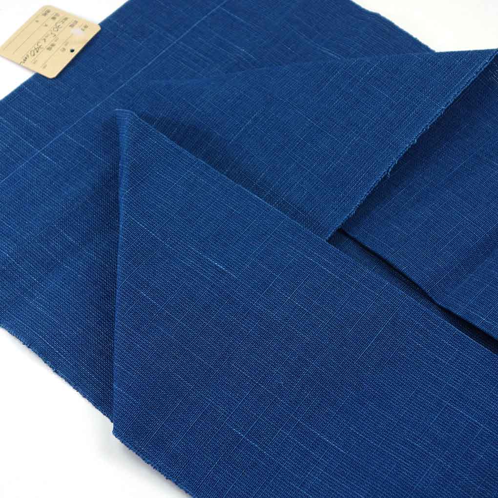名古屋帯 リサイクル帯 幅30cm 長さ340cm レディース 流水 夏用 正絹(シルク)ネイビー 美品 リメイク リユース【ランクA】