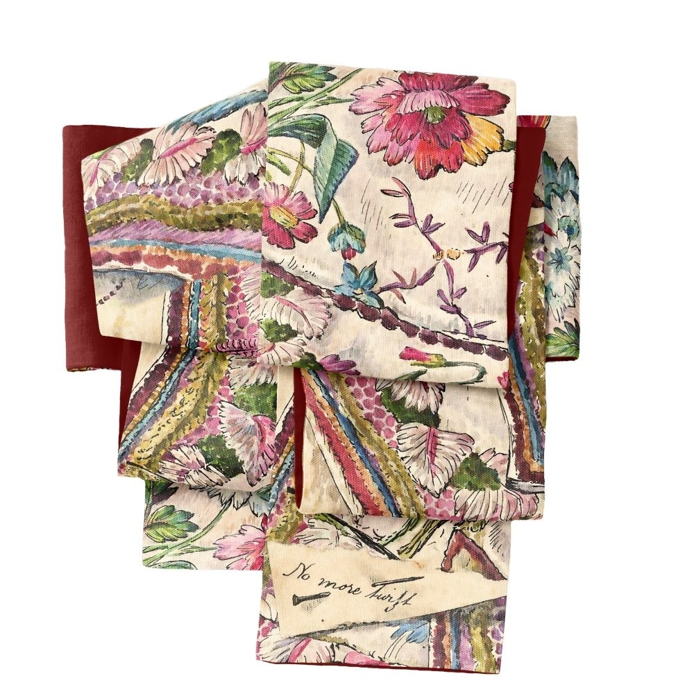 ゴフクヤサンドットコム　居内商店　ピストル柄　半幅帯 ゴフクヤサンドットコム 居内商店 ピストル柄 半幅帯 ゴフク