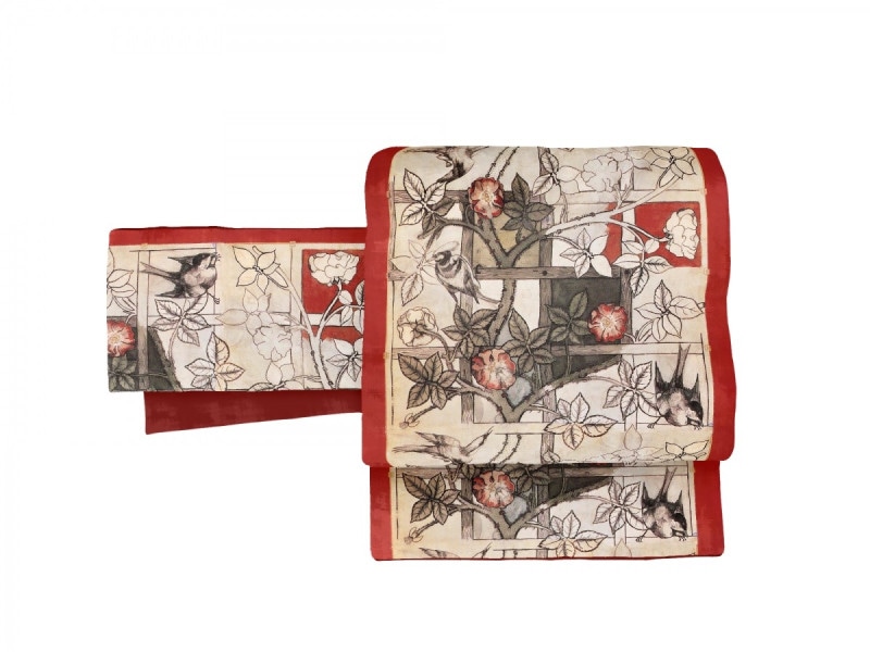 片袖フリル着物（バイカラー） SAK-KMKF20210518 | さく研究所