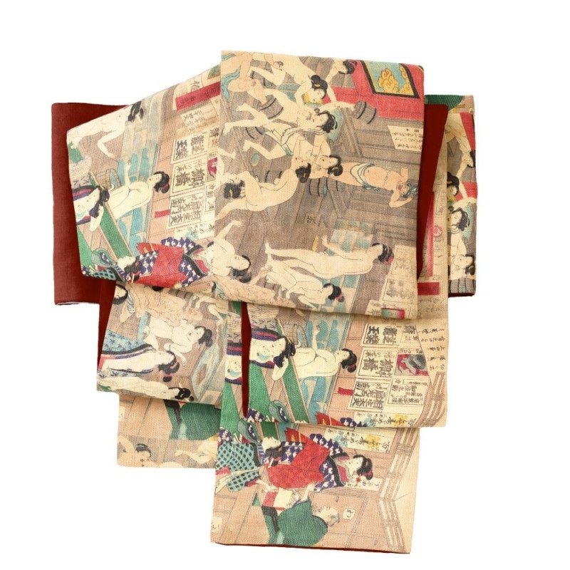 ♡*読様 ふりふ　兵児帯　猫 ♡*読様 ふりふ 兵児帯 猫