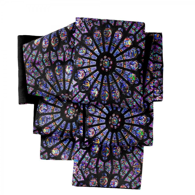 CHOKO×agris 半幅帯 長い半幅帯は楽しい : CHOKOとチョコと