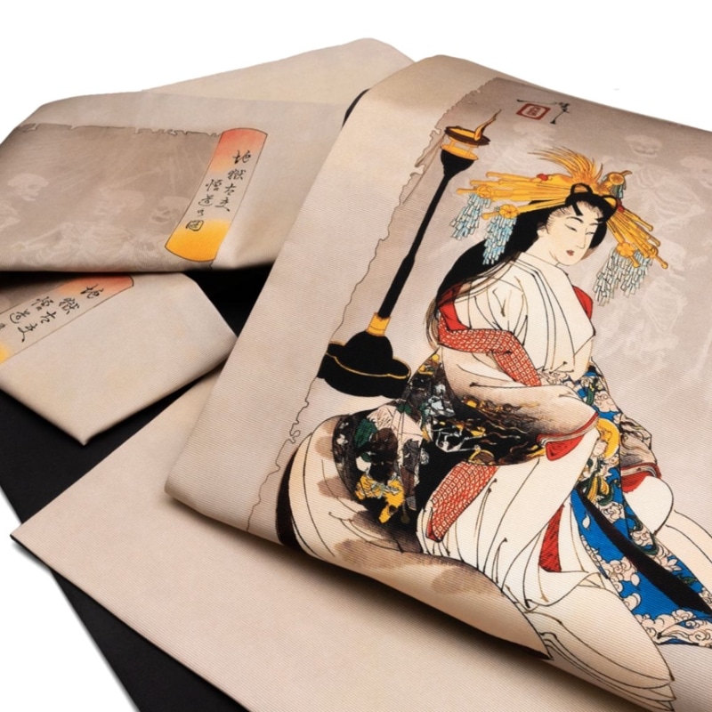 京袋帯 FU50096 | 柄別,犬 | ゴフクヤサン・ドットコム