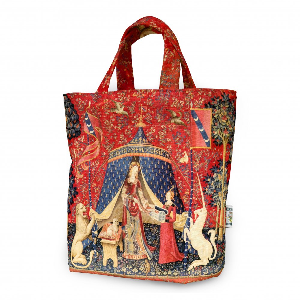 トートバッグ　sTB504007　貴婦人と一角獣柄　即納品