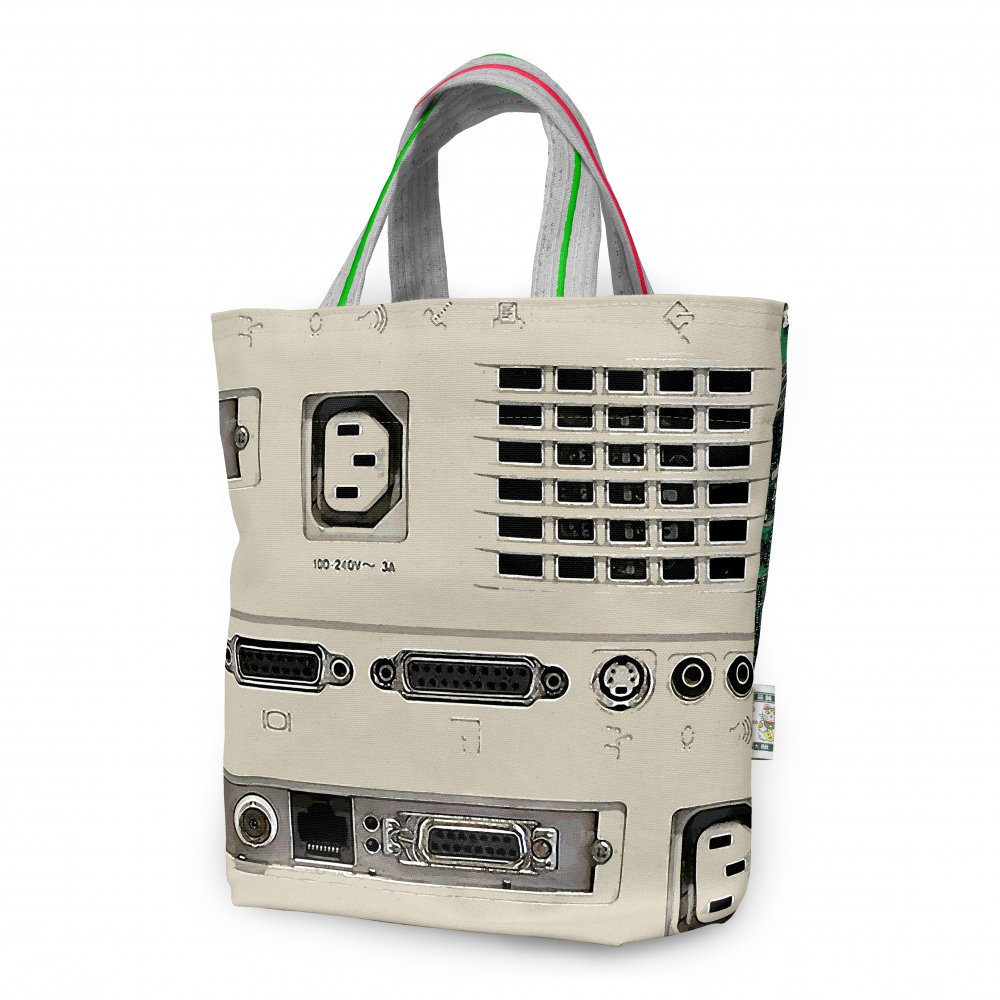 トートバッグ　TB50352　パソコンの背面柄　