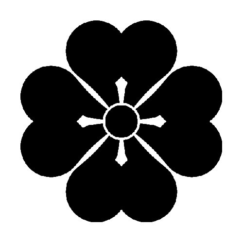 家紋 田字草 | 着物・帯,色無地 ※写真は振袖ですが普通袖もお選