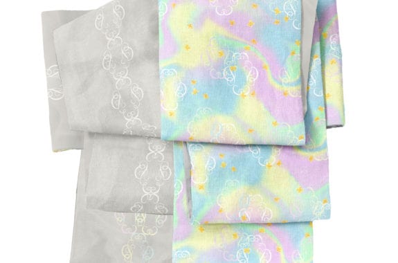 半幅帯（オパール）　SAK-HNOP210424