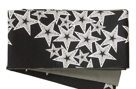 半幅帯（星（ブラック）） SAK-HNOP190514 | さく研究所