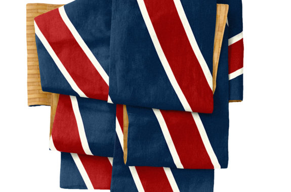 半幅帯（レジメンタルストライプ（トリコロール）） SAK-HNOP181125