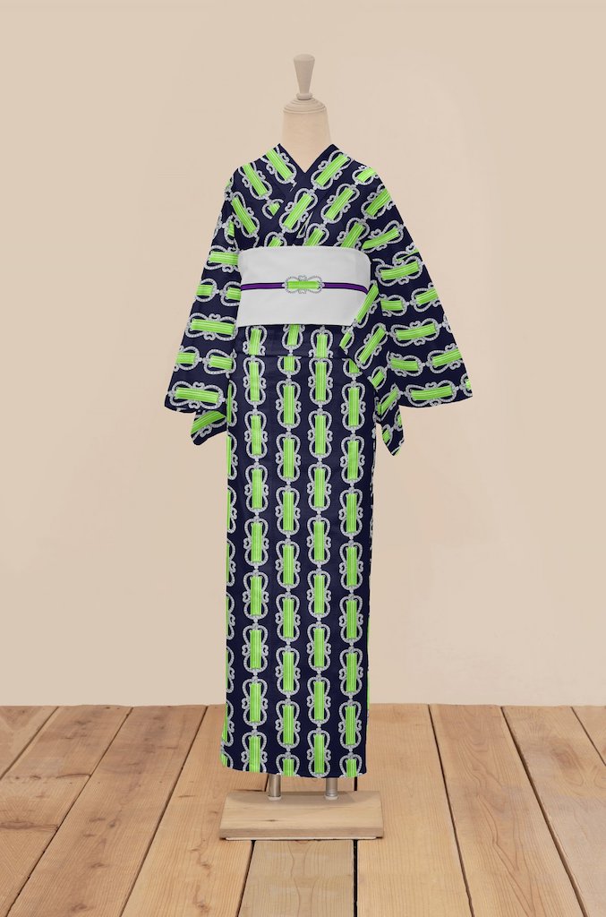 セオα夏着物・浴衣（ペリドット）　SAK-SK210408　