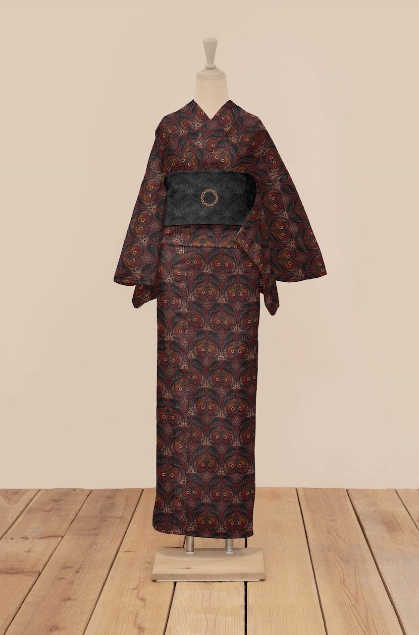 セオα夏着物・浴衣（ルビー）　SAK-SK210407　