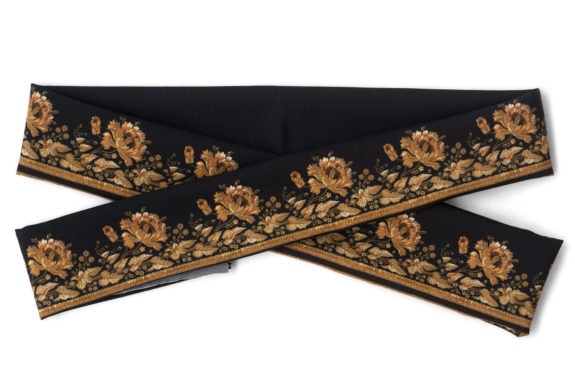 帯揚　フラワーライン　SAK-OBA201021