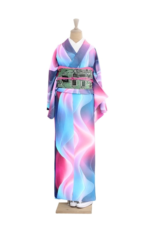 セオα夏着物・浴衣（文鳥/黒） SAK-SK43101a | さく研究所