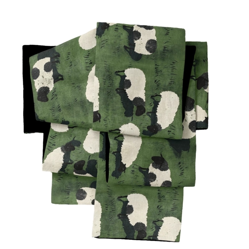 半幅帯（星（アイボリー）） SAK-HNOP190515 | さく研究所