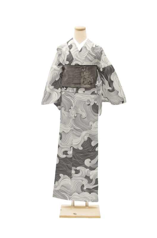 セオα夏着物・浴衣（文鳥/黒） SAK-SK43101a | さく研究所