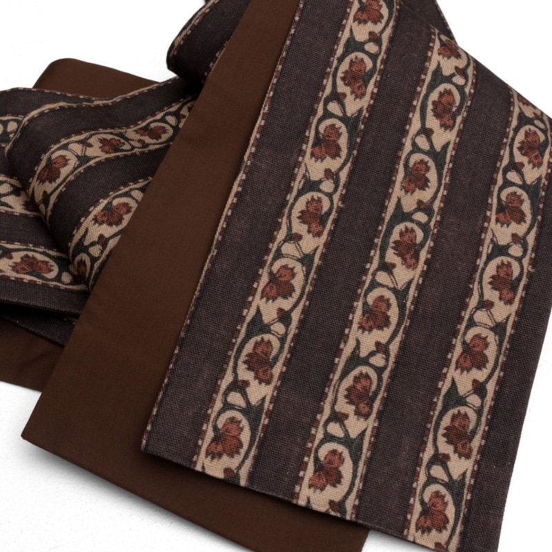 ゴフクヤサンドットコム　居内商店　ピストル柄　半幅帯 ゴフクヤサンドットコム 居内商店 ピストル柄 半幅帯 ゴフク