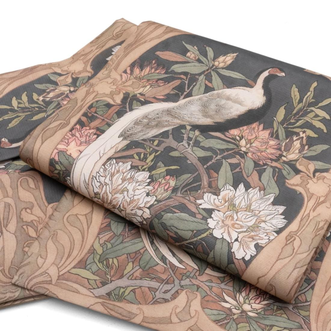 即納品　絽名古屋帯　sFU503956n