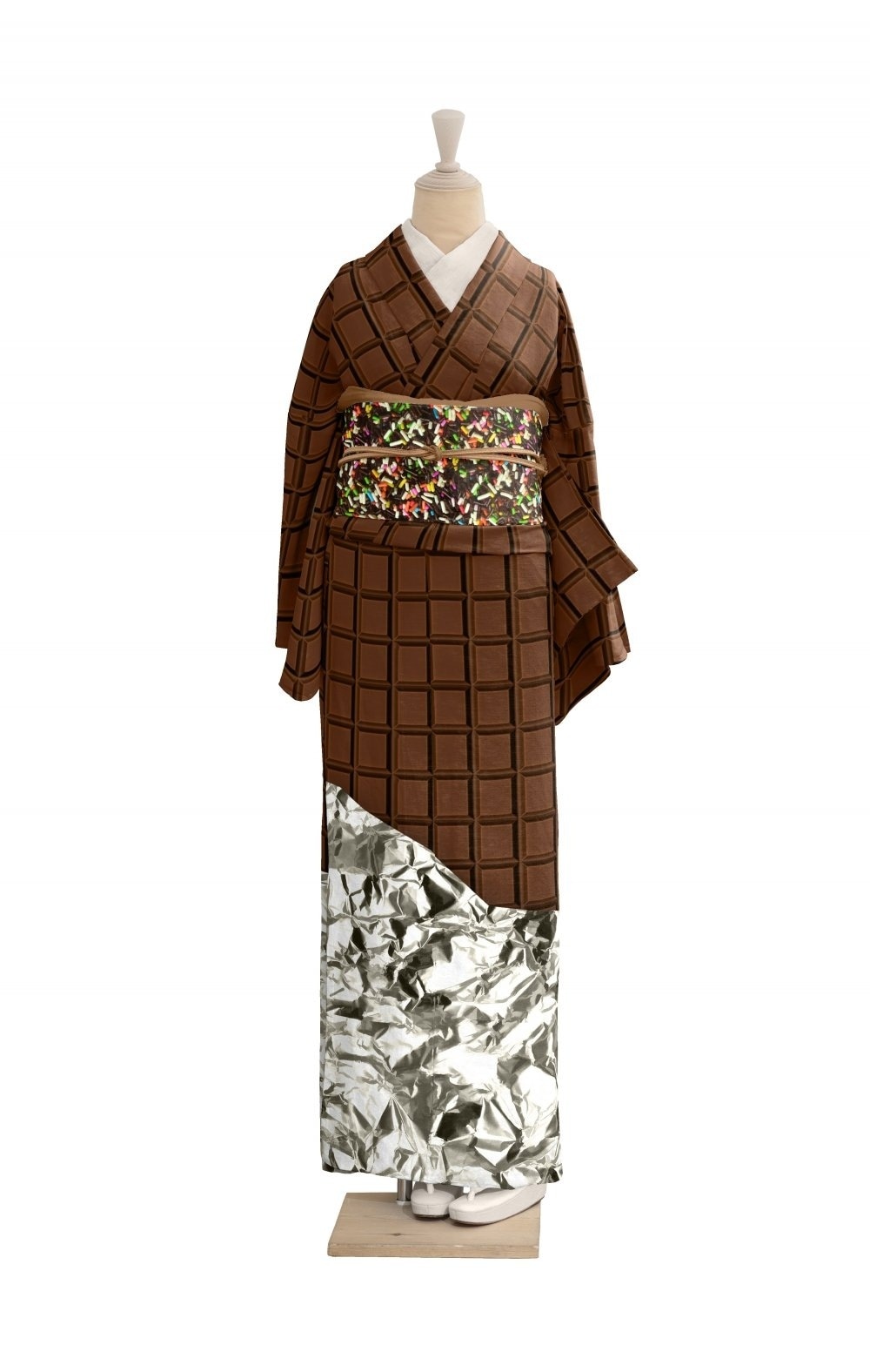 冬!MarMu Night Garden セオα着物(袷) セオα単衣着物 即納品 sAK0191028 | 柄別,食べ物 | ゴフクヤサン
