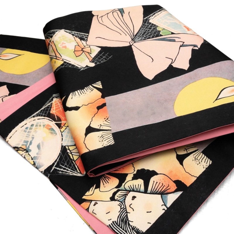 ゴフクヤサンドットコム　居内商店　ピストル柄　半幅帯 ゴフクヤサンドットコム 居内商店 ピストル柄 半幅帯 - メルカリ